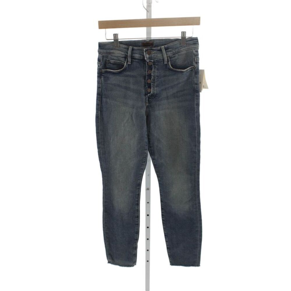 Mother Women Skinny Jeans Blue Size 26